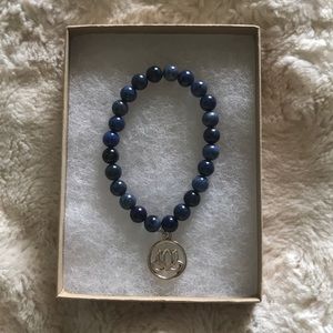 Lotus Lapis Crystal Bracelet